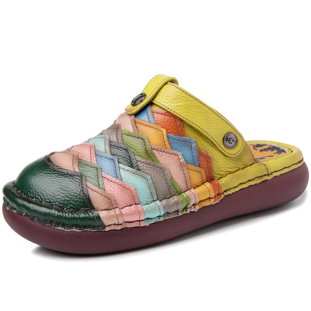 Arlecchina Woven Clogs