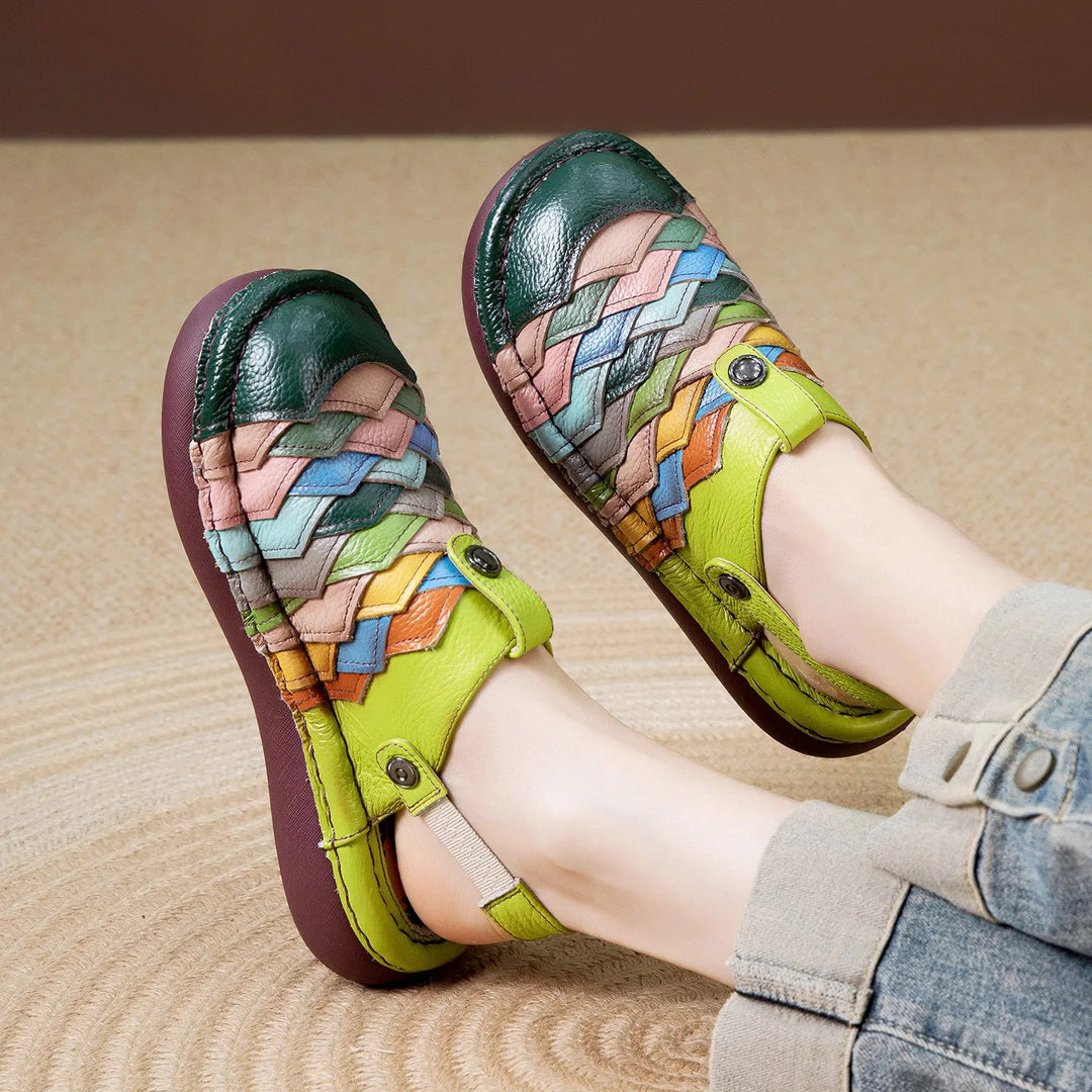 Arlecchina Woven Clogs