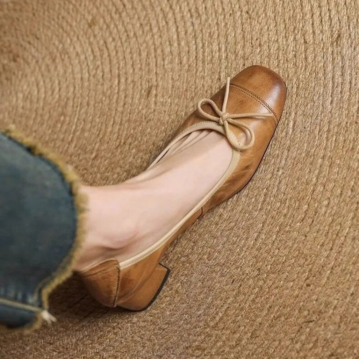 Odette Bow Ballet Pumps