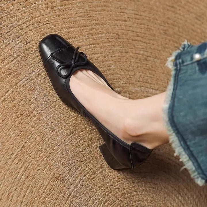 Odette Bow Ballet Pumps