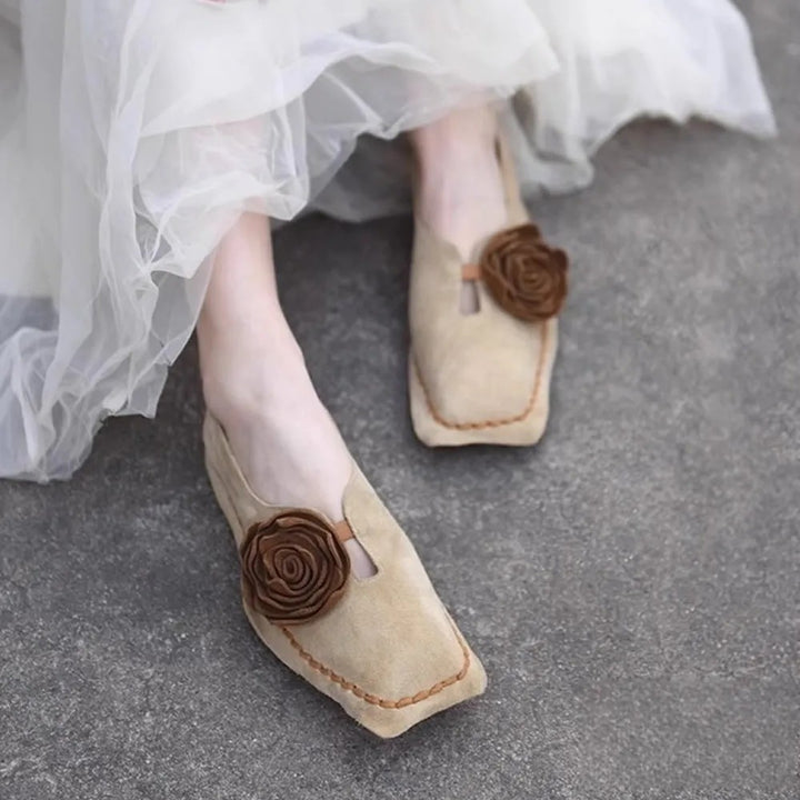 Camellia Bloom Loafers