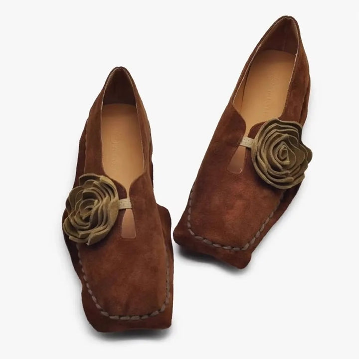 Camellia Bloom Loafers