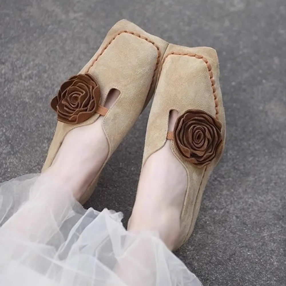 Camellia Bloom Loafers