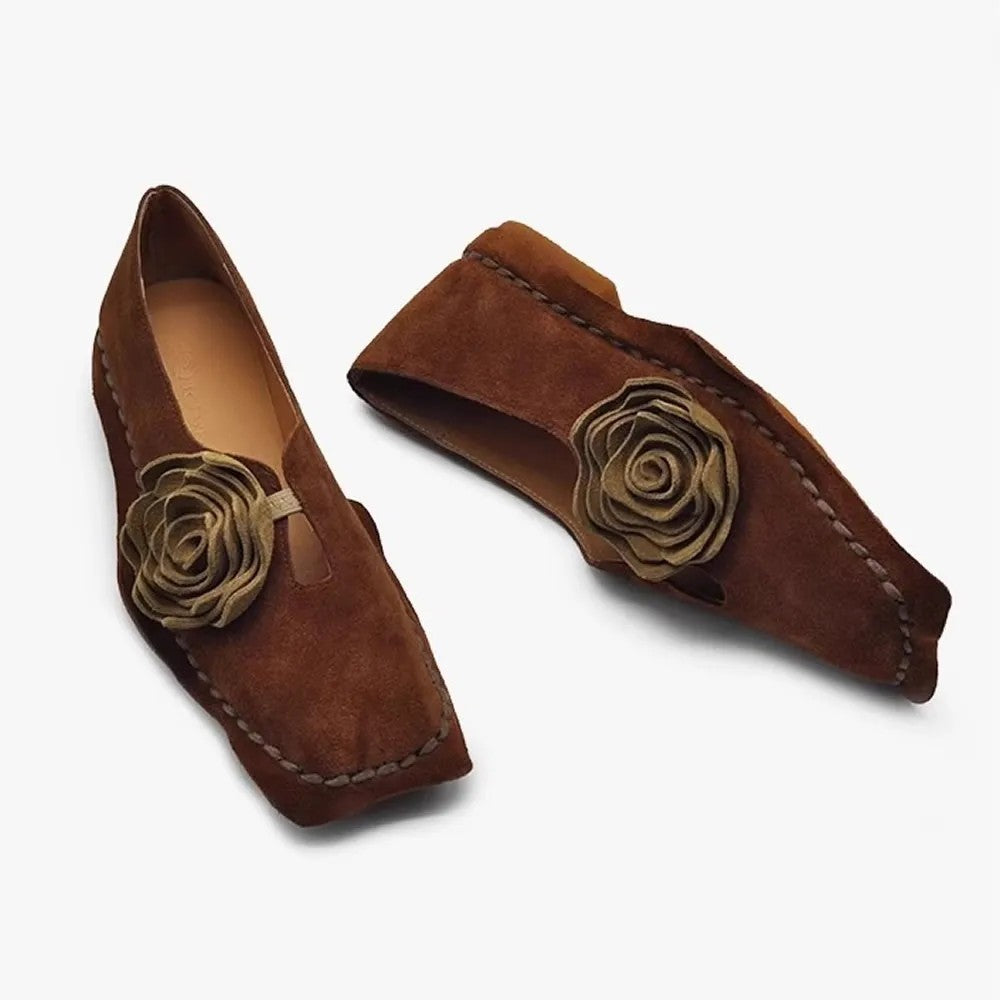Camellia Bloom Loafers