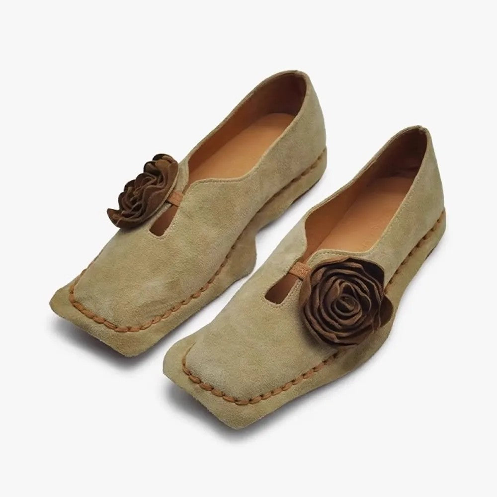 Camellia Bloom Loafers