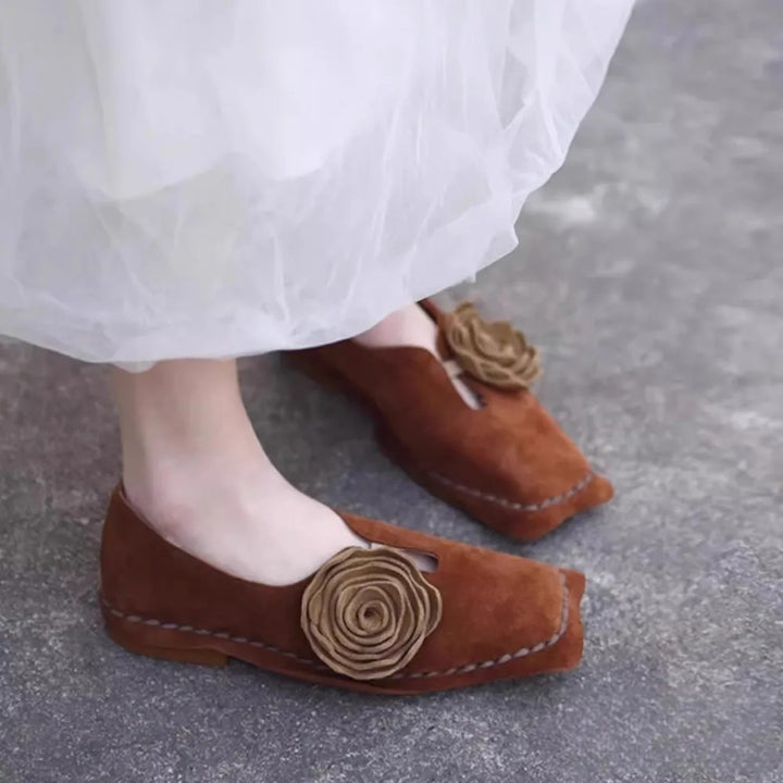 Camellia Bloom Loafers