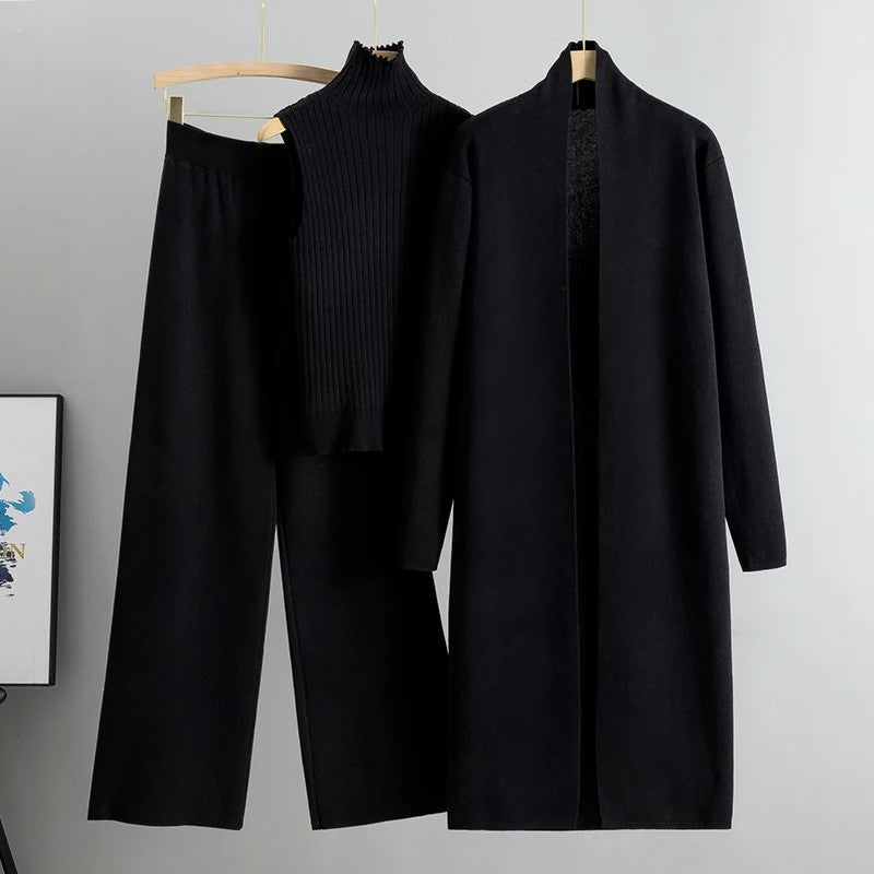 Boardroom Knit Three-Piece