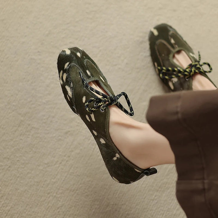 Cavallina Lace-Up Flats