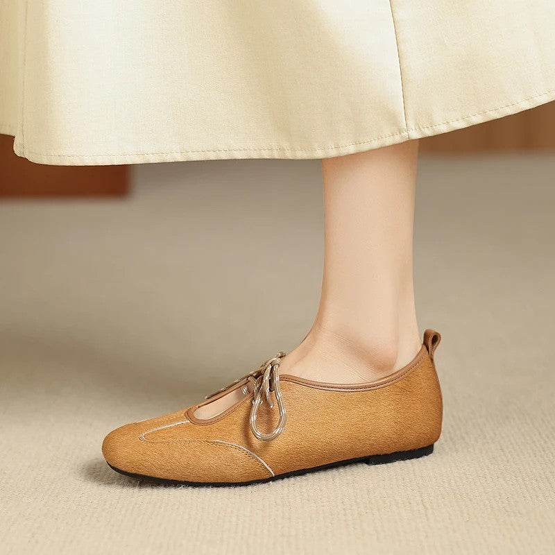 Cavallina Lace-Up Flats