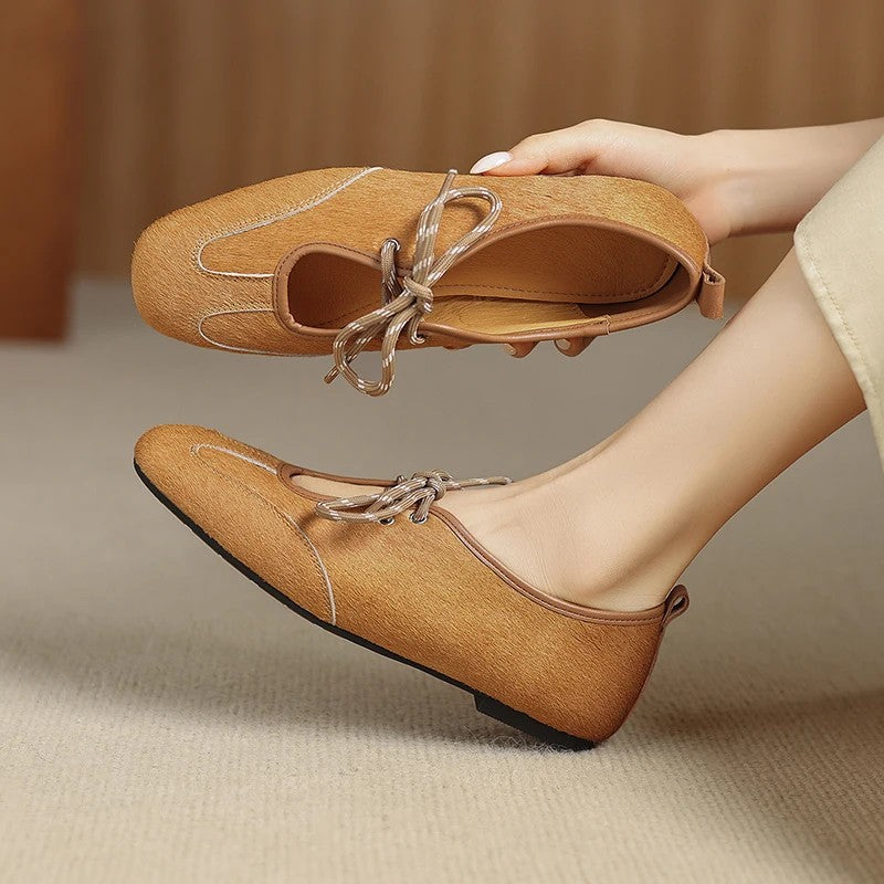 Cavallina Lace-Up Flats
