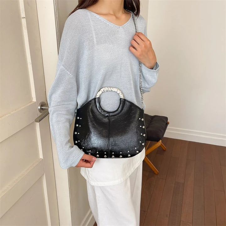 Riveted Ring-Handle Hobo