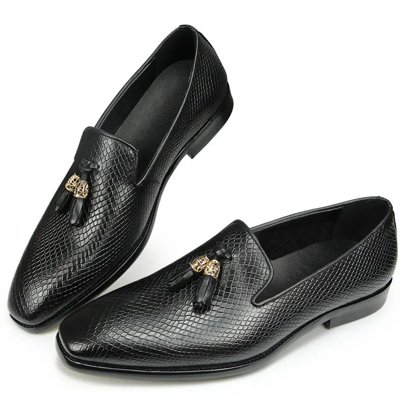 Palazzo Tassel Loafers