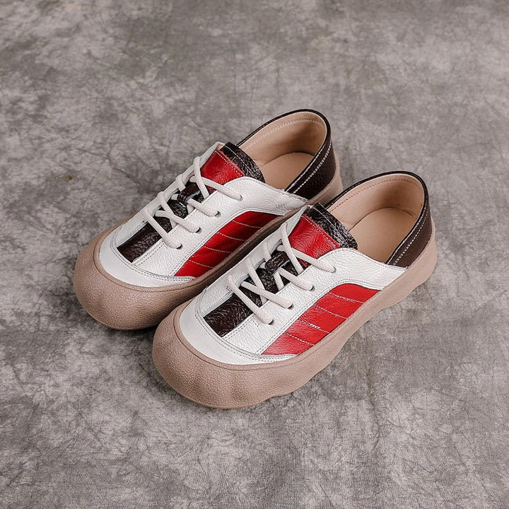 Patchwork Colorblock Oxfords