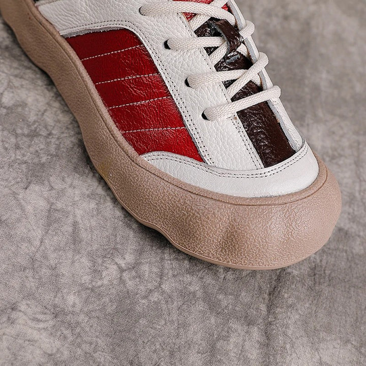 Patchwork Colorblock Oxfords