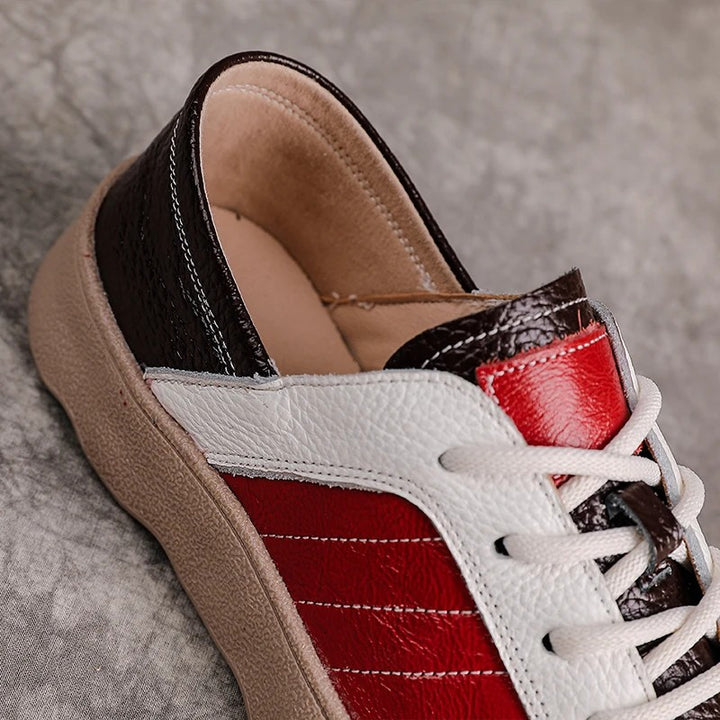 Patchwork Colorblock Oxfords