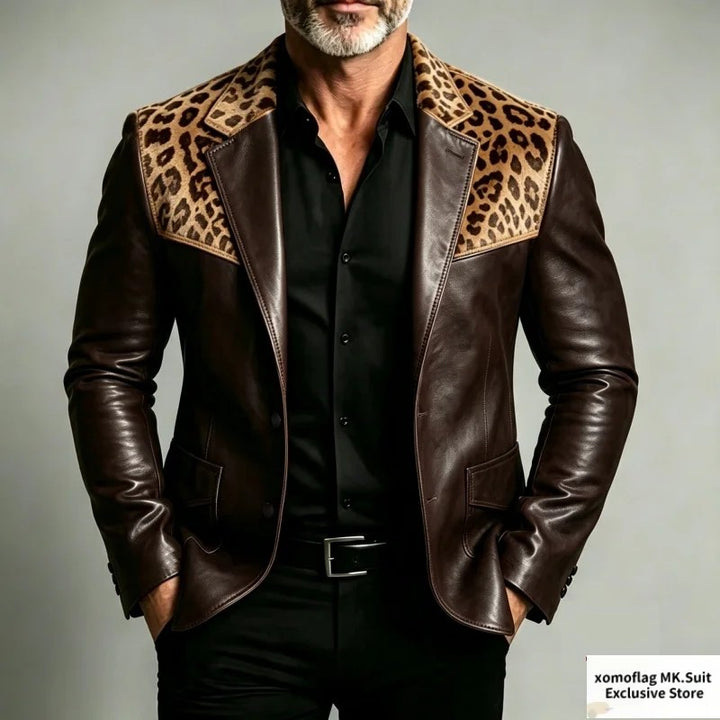 Safari Club Leather Blazer