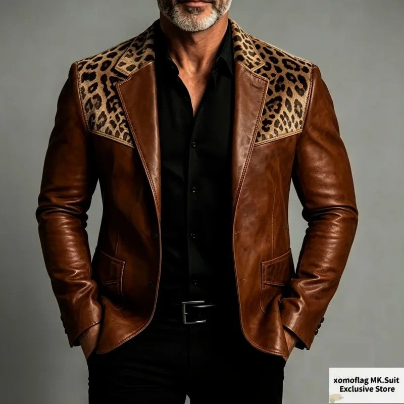 Safari Club Leather Blazer