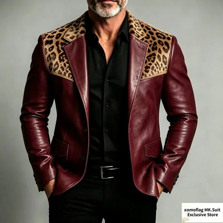 Safari Club Leather Blazer