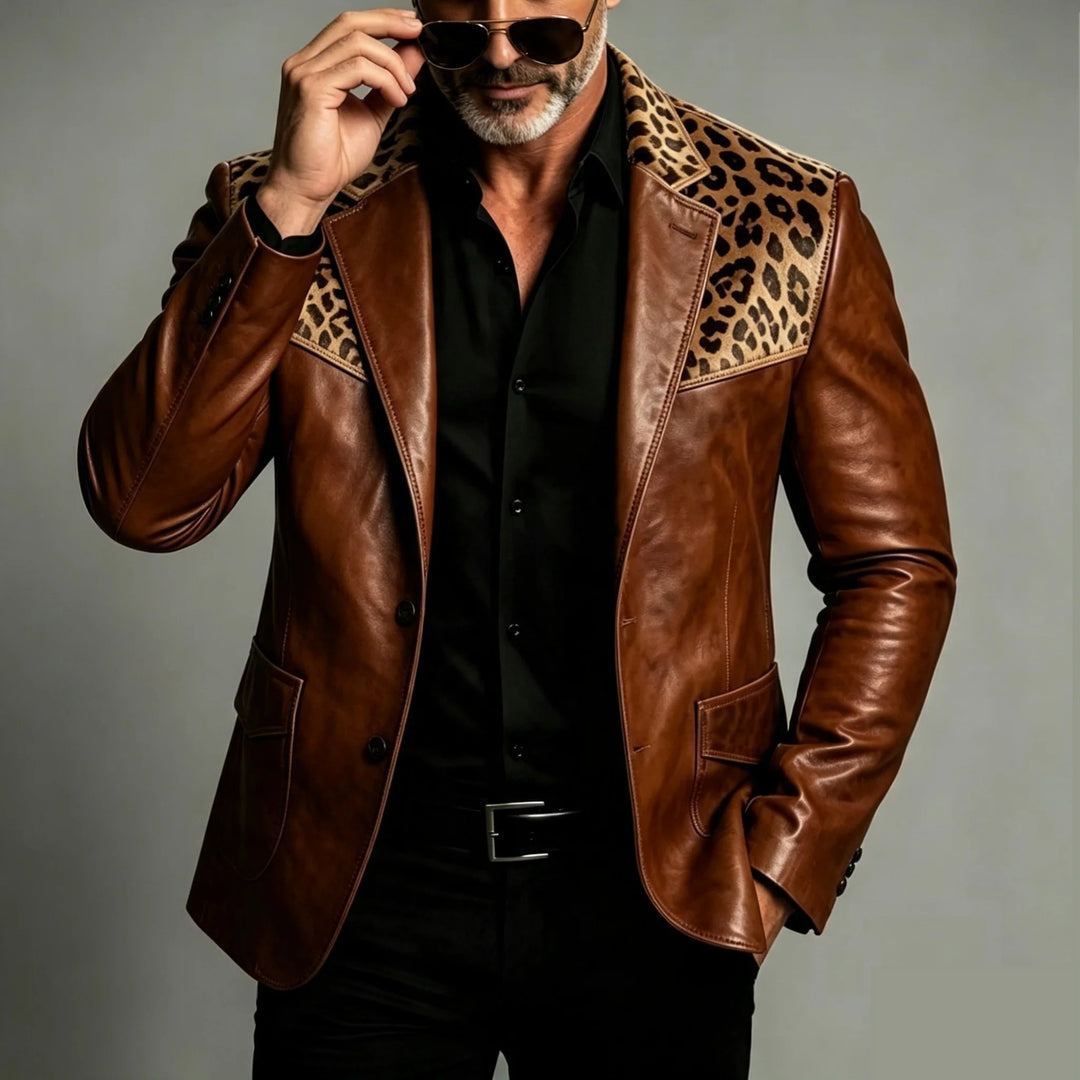 Safari Club Leather Blazer