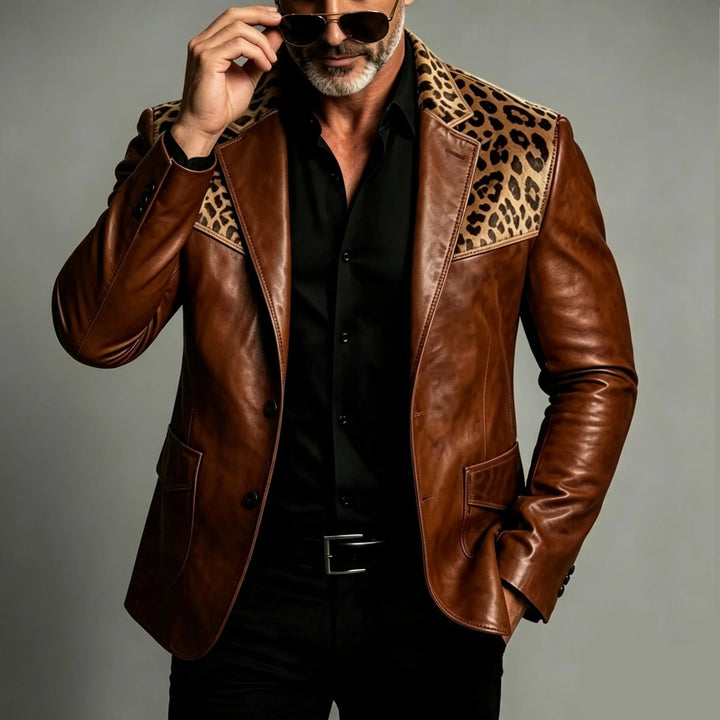 Safari Club Leather Blazer