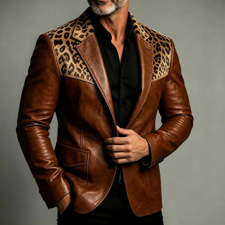 Safari Club Leather Blazer