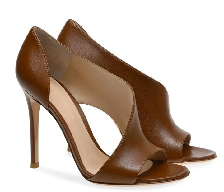 Onda Peep-Toe Heels
