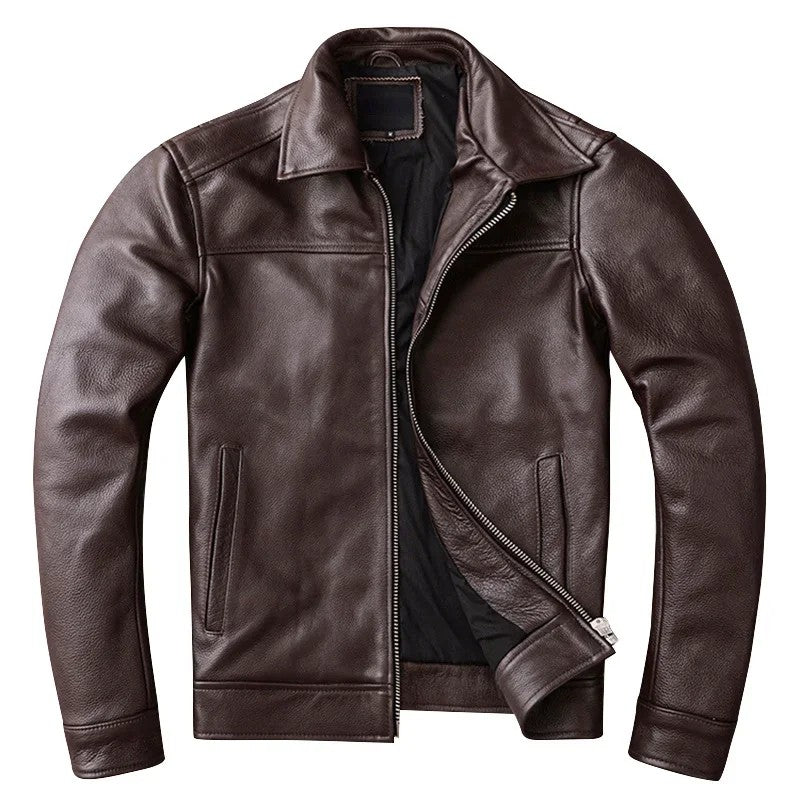 Fiorano Leather Moto Jacket