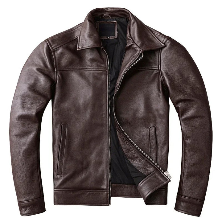 Fiorano Leather Moto Jacket