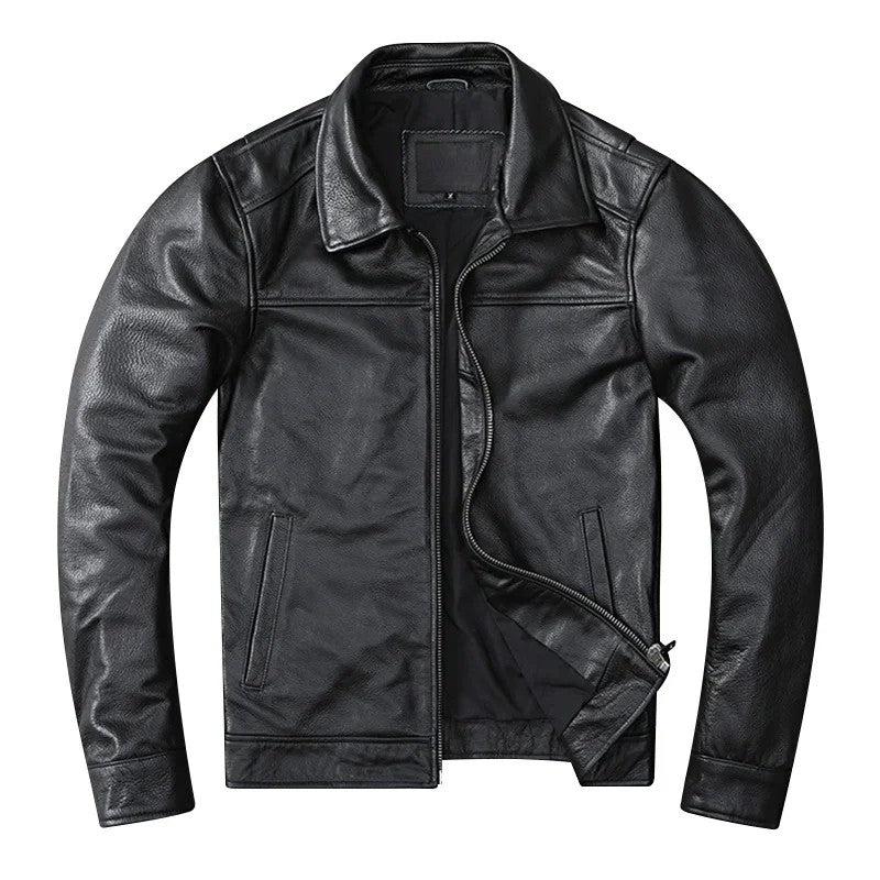 Fiorano Leather Moto Jacket
