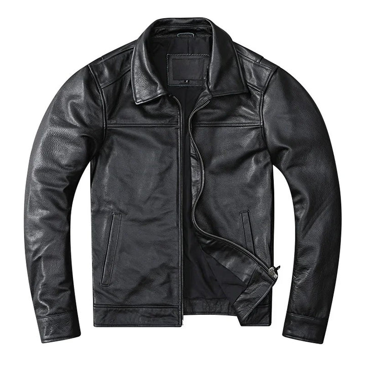 Fiorano Leather Moto Jacket
