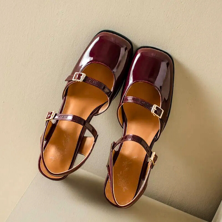 Allegra Patent Mary Janes