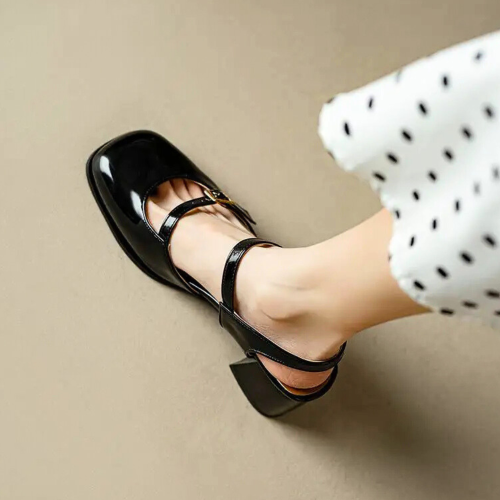 Allegra Patent Mary Janes