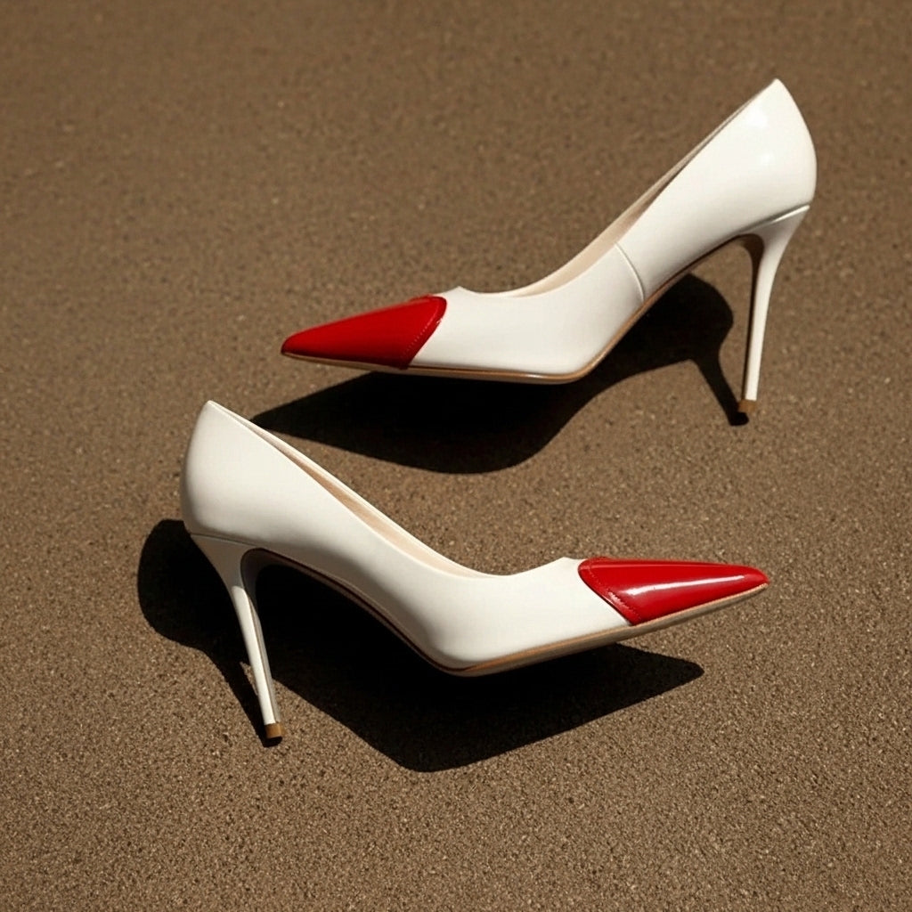 Amora Leather Heels