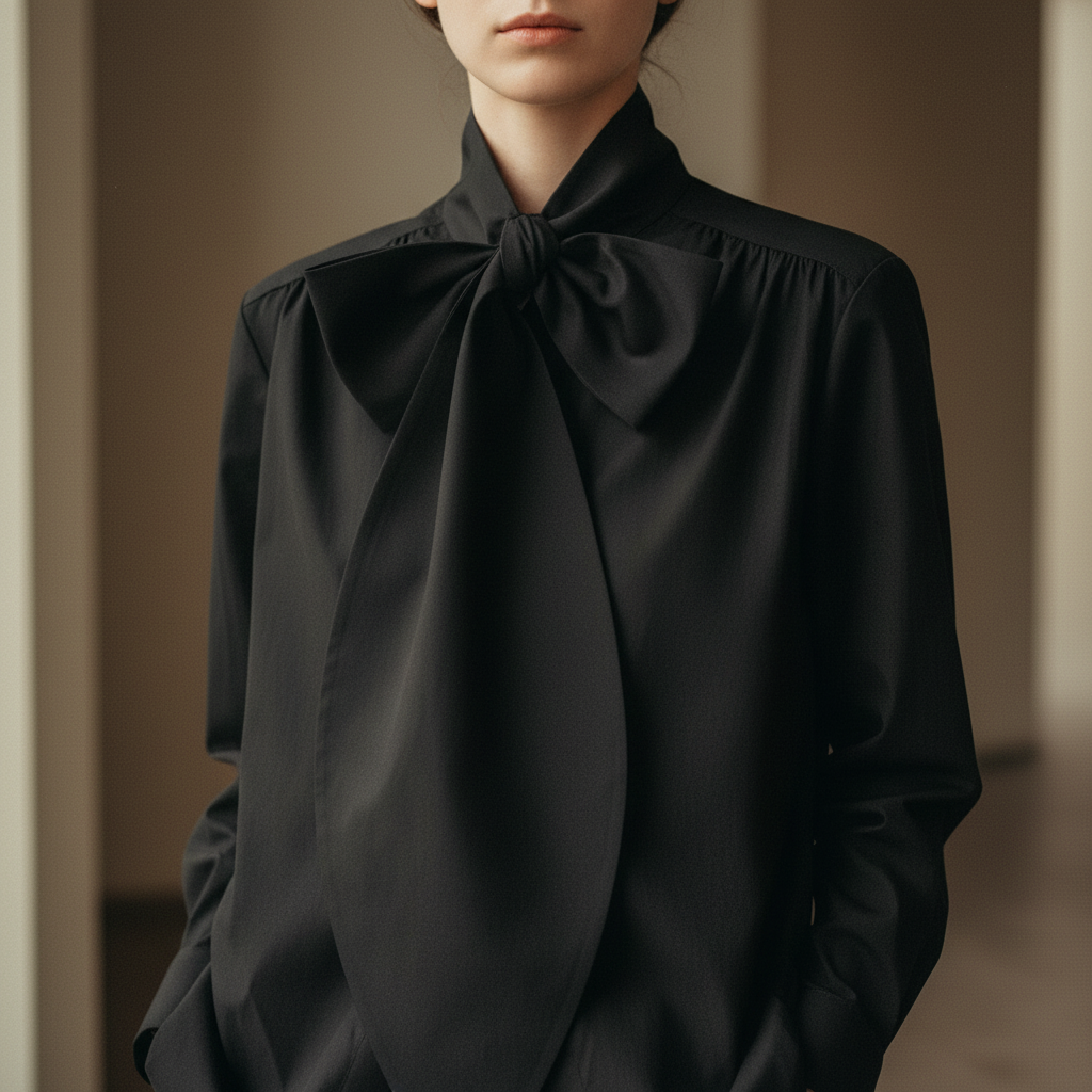 Aubryn Bow Blouse