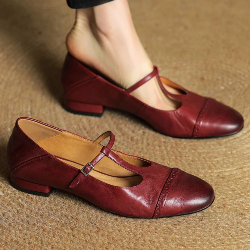 Belgrave Handmade Leather Flats