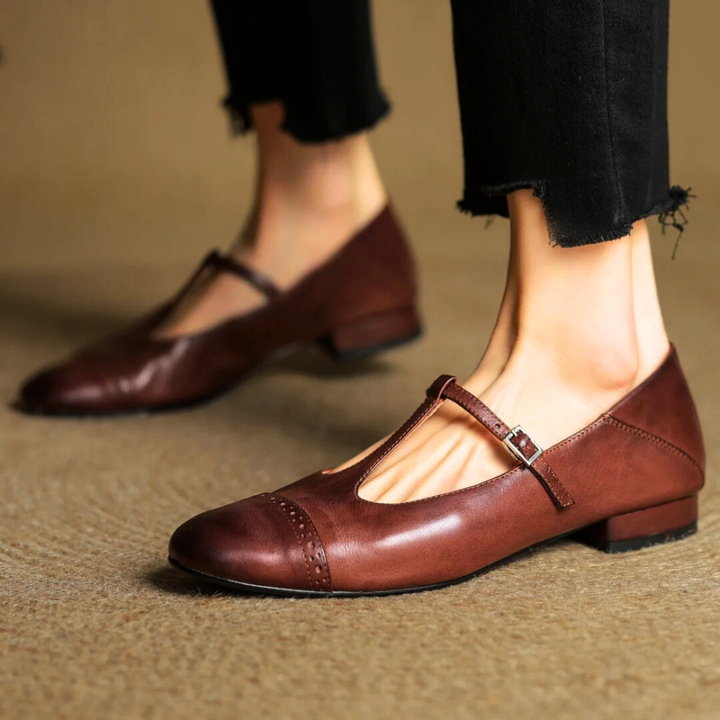 Belgrave Handmade Leather Flats