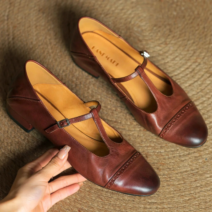 Belgrave Handmade Leather Flats