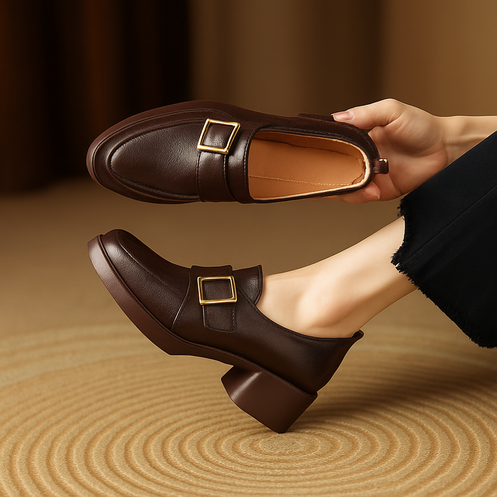 Bellamy Buckle Heels