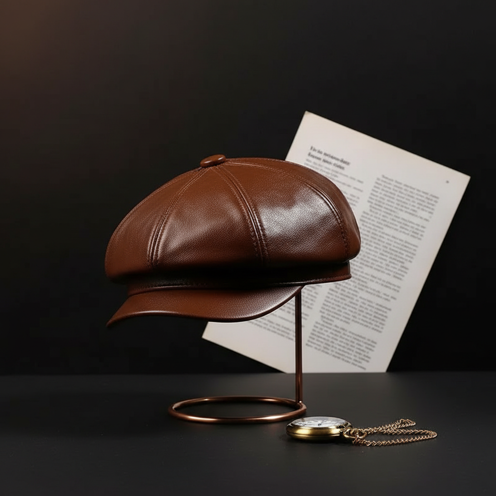 Briarwood Leather Cap