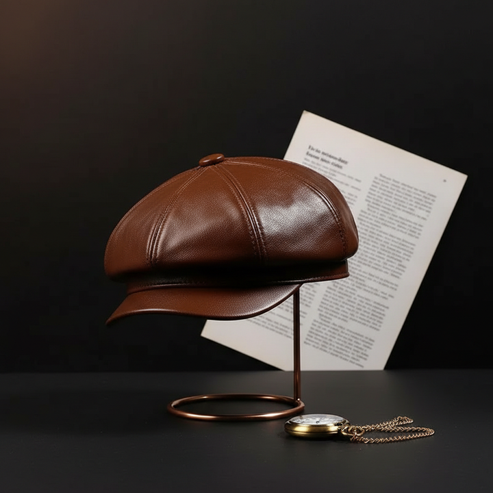 Briarwood Leather Cap