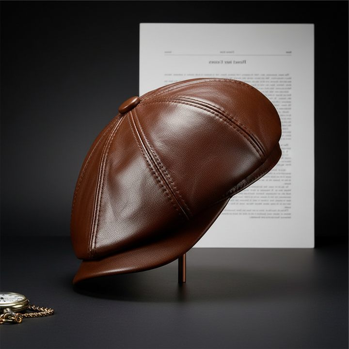 Briarwood Leather Cap