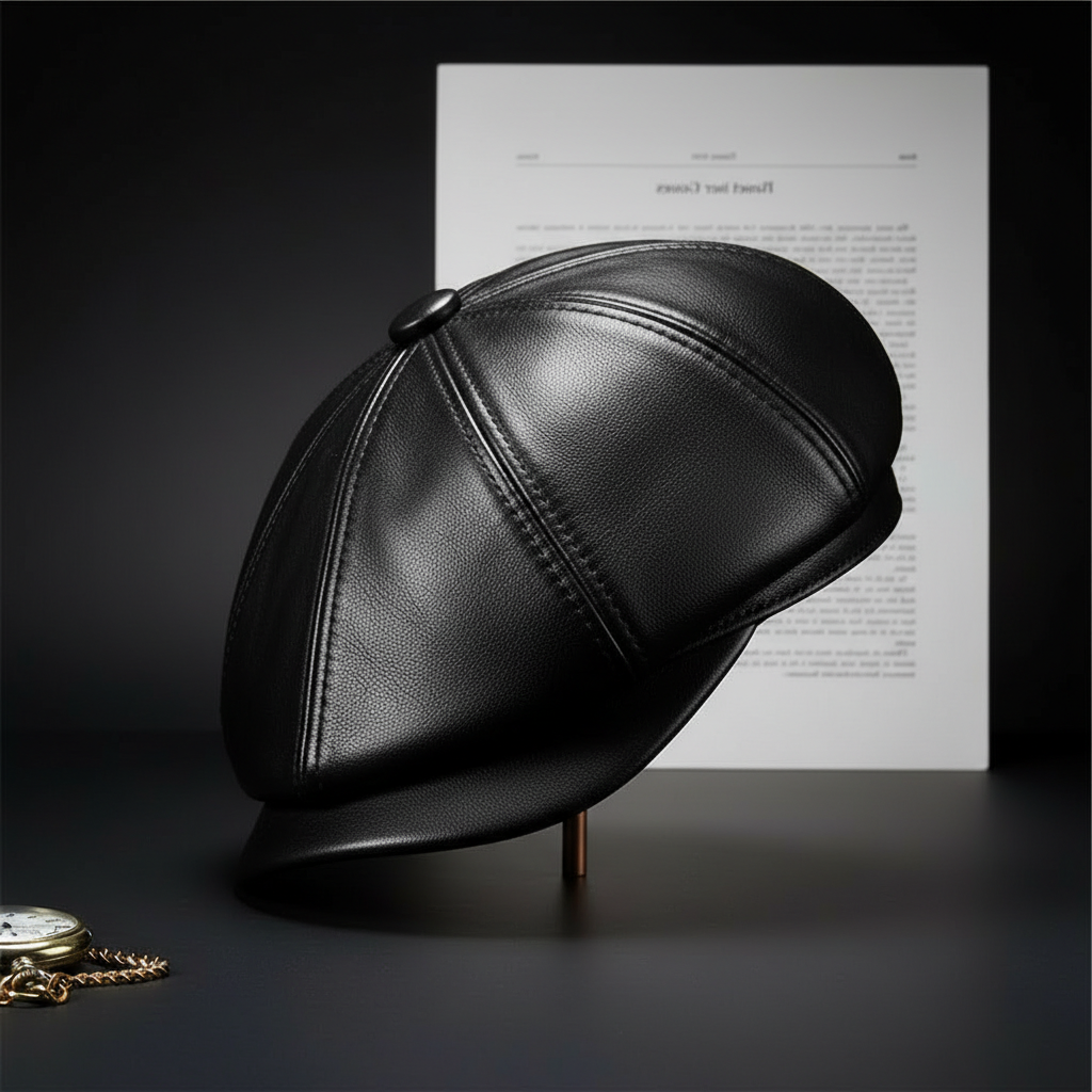 Briarwood Leather Cap