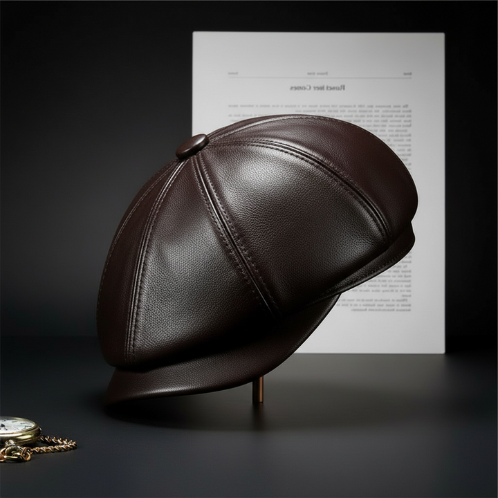 Briarwood Leather Cap