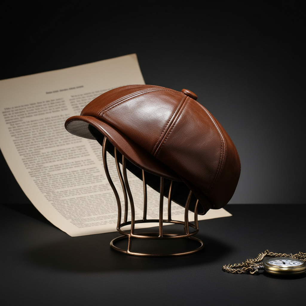 Briarwood Leather Cap