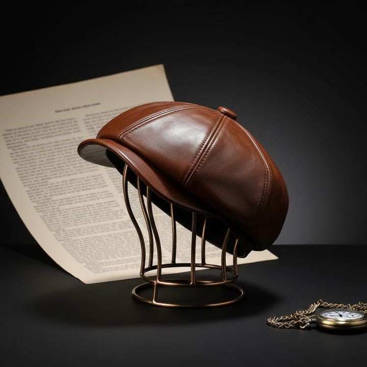 Briarwood Leather Cap
