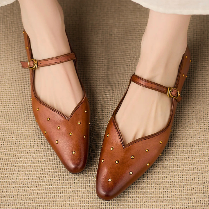 Calista Studded Loafers
