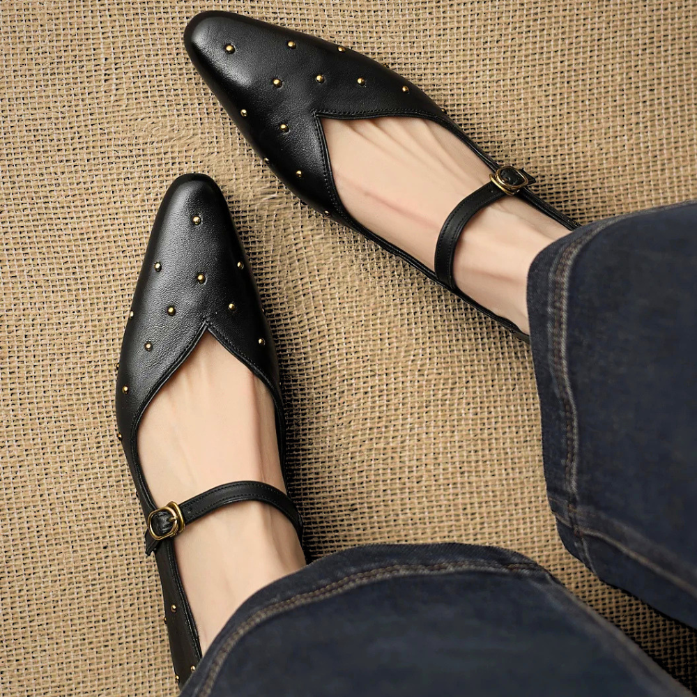 Calista Studded Loafers
