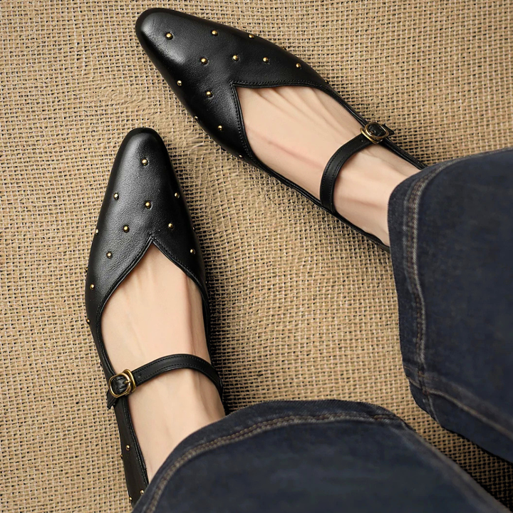 Calista Studded Loafers