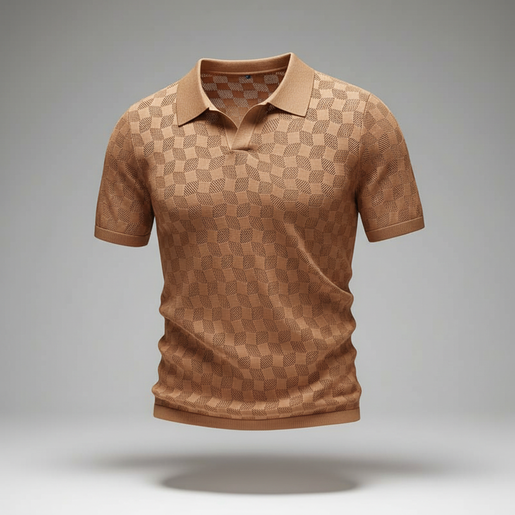 Carrado Mulberry Silk Polo