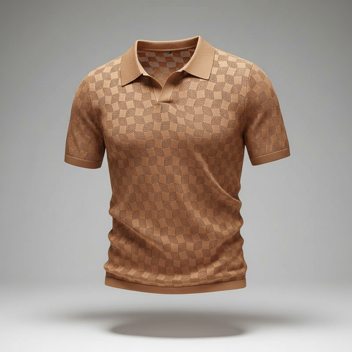 Carrado Mulberry Silk Polo